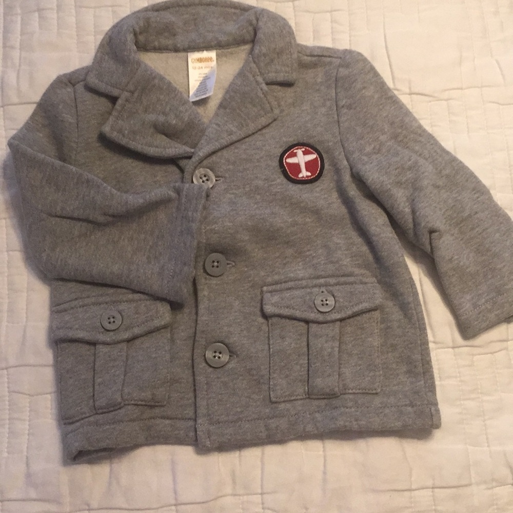 Button down sweatshirt material